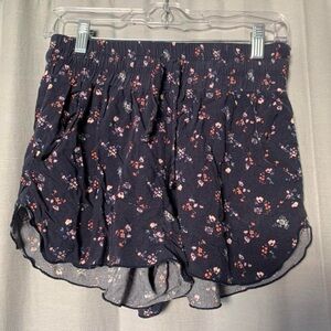 Floral Tie Shorts